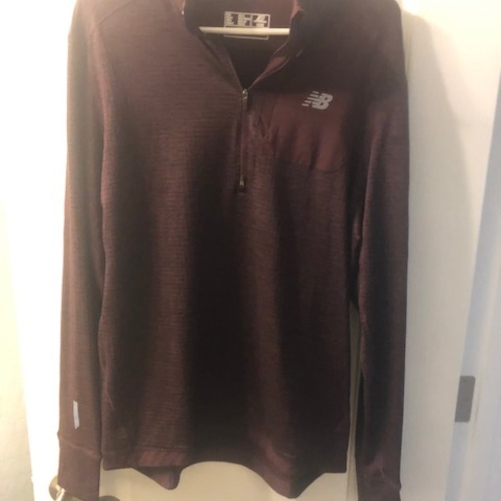 New Balance L/S Running Top  size Large  used